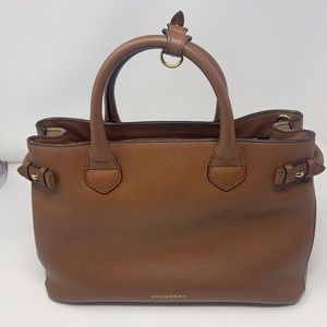 Burberry Medium Leather Banner Bag